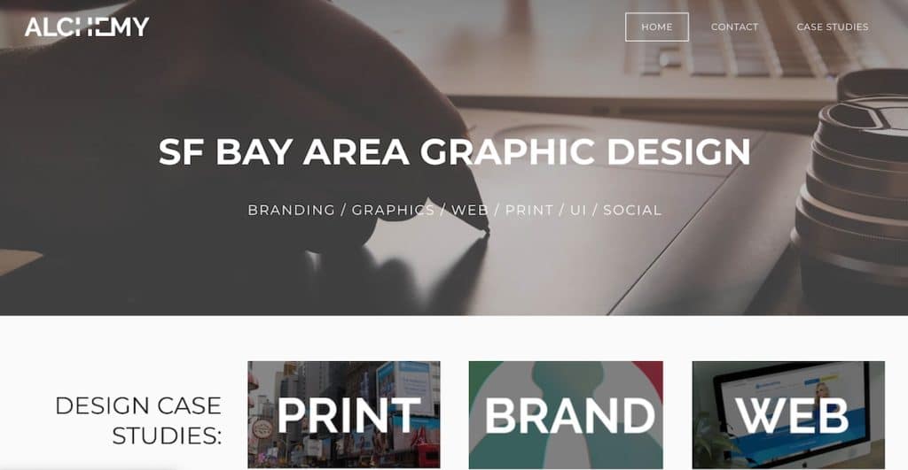Examples Of Real Websites Made With Weebly Graphic Design