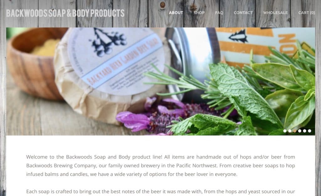 Real Website Made With Weebly Soap Company