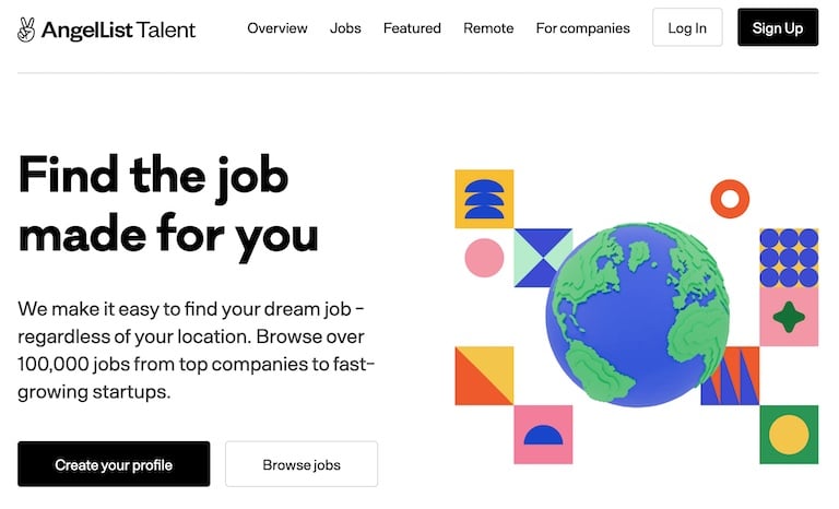 AngelList Talent: Find the job made for you